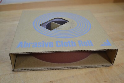 Emery Cloth Aluminum Oxide Sanding Shop Roll 180 Grit 1-1/2'' x 50 Yards