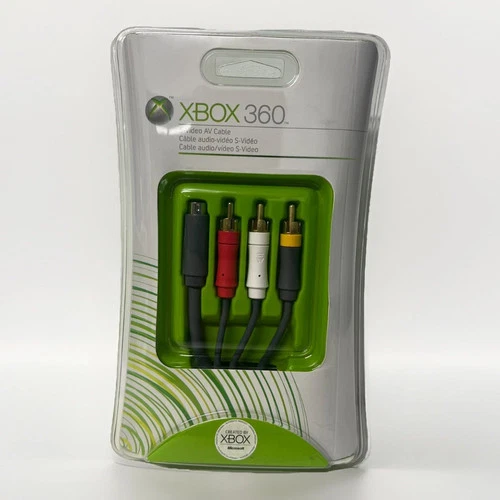 Microsoft S Video and AV Cable for Xbox 360