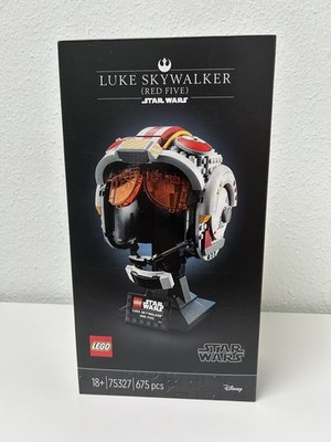 Lego Star Wars 75327 Helm von Luke Skywalker Rot Fünf Red Five EOL Set Neu OVP