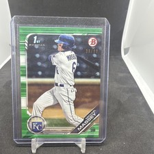 2019 Bowman Draft - Michael Massey #BD-111 Green /99 (RC)