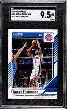 2024-25 Donruss #200 Ausar Thompson Silver Press Proof SGC 9.5