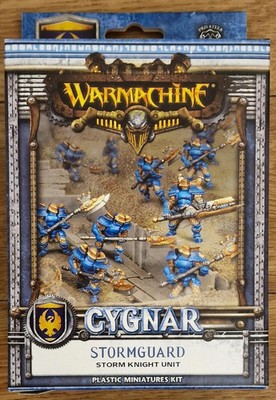 Warmachine Miniatur Cygnar Stormguard Storm Knight Einheit von Privateer Press