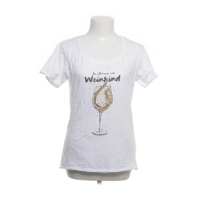 Hang Owear, T-shirt, Größe: M, Weiß, Baumwolle, Print, Damen #uNK