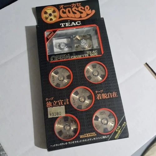 شريط صوتي فارغ من بكرة مفتوحة إلى بكرة TEAC OCASSE OC-5N اليابان 1984 جديد