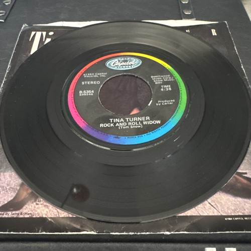 Tina Turner What's Love Got To Do With It 7" Vinyl Record Pic Sleeve VG+ - Imagen 2 de 4