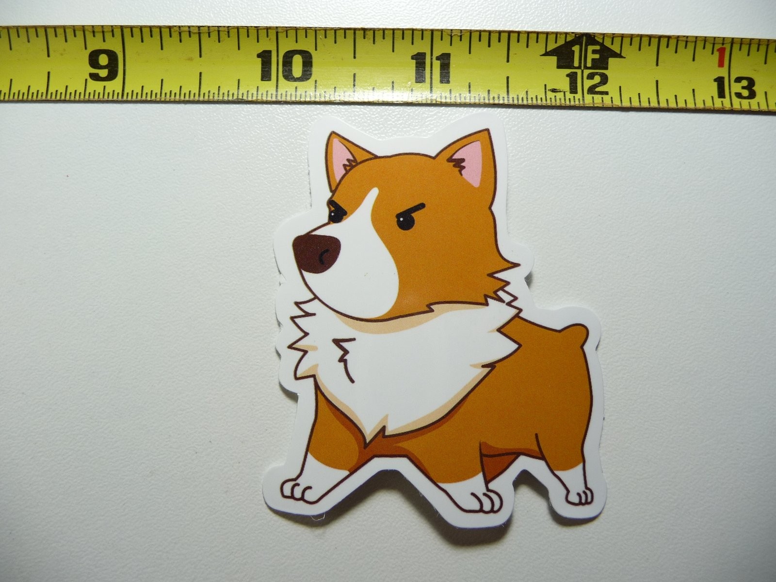 Corgi Mad Offended Sticker - Funny Cute Dog Laptop Decal