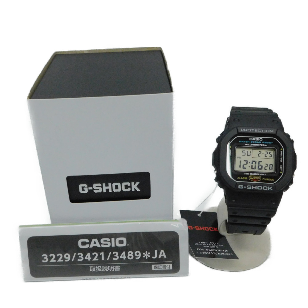 CASIO G-Shock DW-5600UE-1JF Case Size 43mm Men's Used Watch #21011