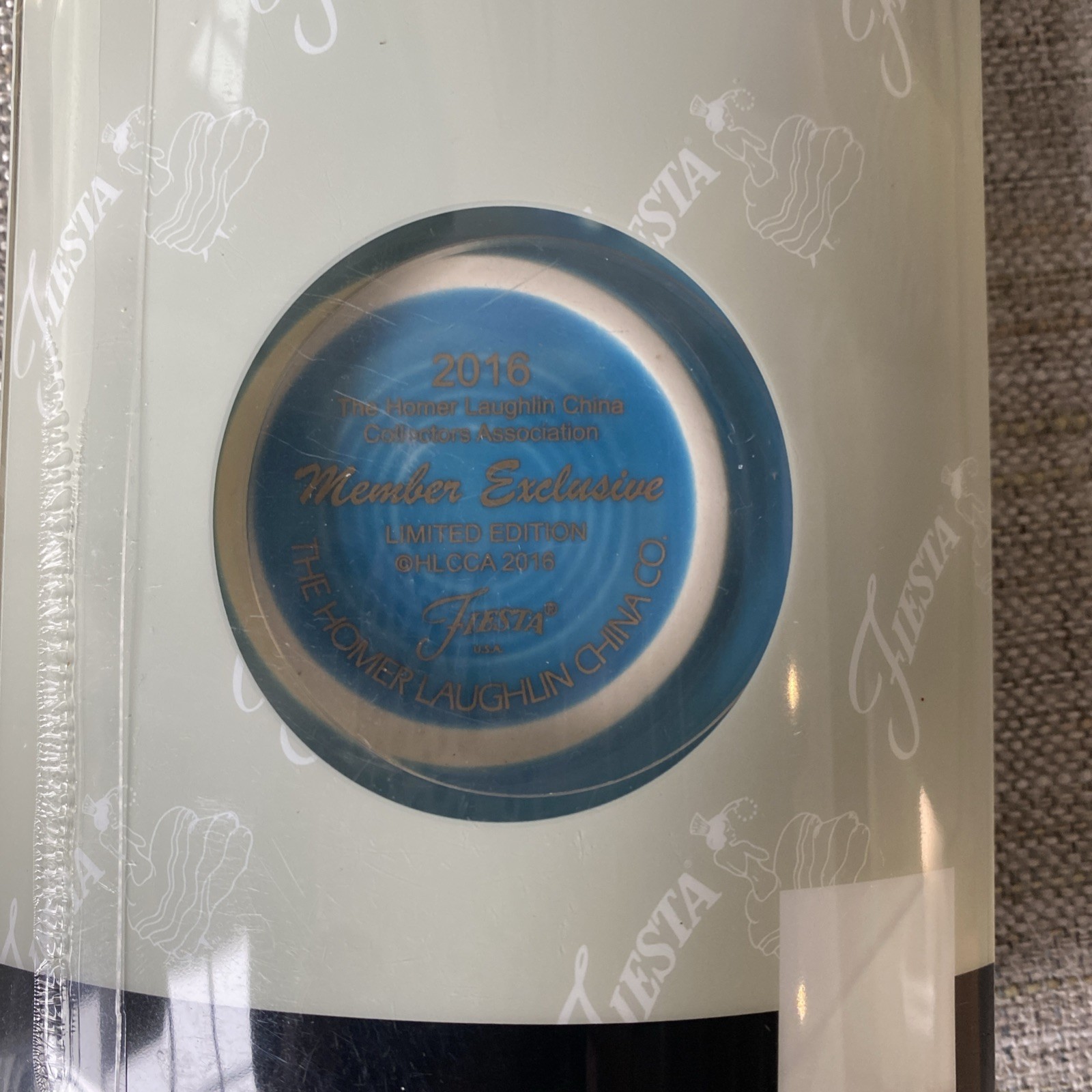 Lot 7 Fiestaware HLC Christmas Member Exclus 2008 2009 2010 2011 2014 2015 2016