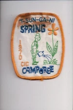 1969 CIC T-Sun-Ga-Ni Spring Camporee patch