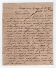 1863 Confederate Civil War Letter - Negro Servant Orange Court House, VA CONTENT