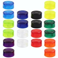 20PCS Guitar Pedal Footswitch Toppers Colorful Caps Set