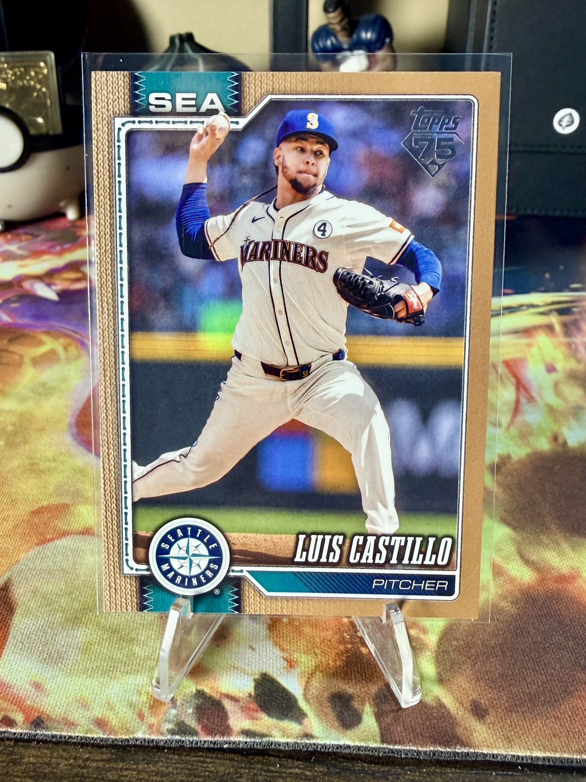 2026 Topps Series 2 Baseball - Luis Castillo /2026 Gold #507 Mariners