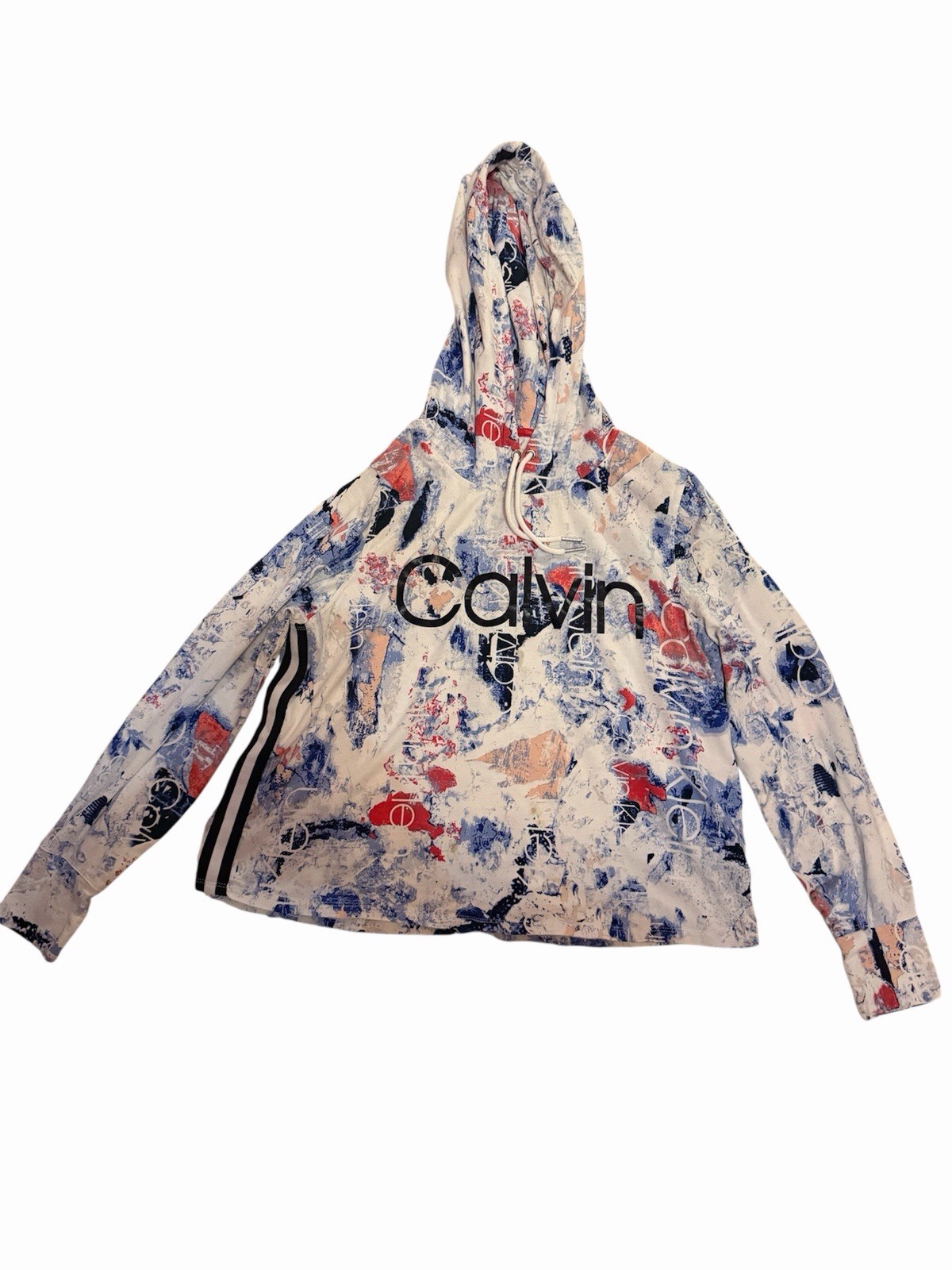 Calvin Klein Performance Multicolor Pullover Hood… - image 1