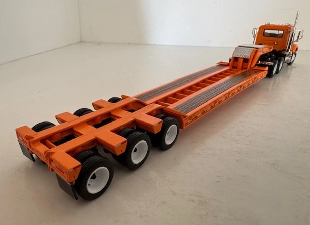 1:64 Colorado DOT Mack Granite Semi Truck & Tri-Axle Lowboy Trailer First Gear - Image 4 of 4