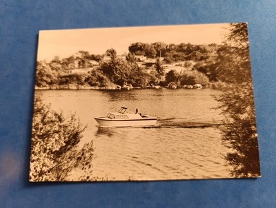 1311AK, Werder Havel, campsite Riegelspitze, real photo unused 