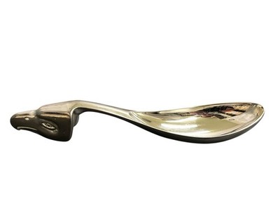 VINTAGE  NATIVE ESSENCE EAGLE SPIRIT LADLE BY  TERRY STAR  COAST SALISH