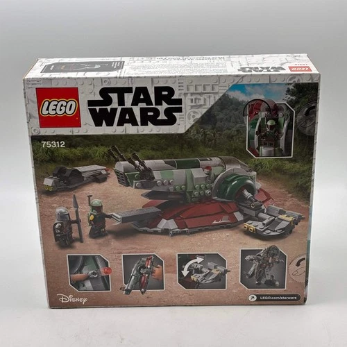 LEGO Star Wars 75312 Boba Fett's Starship 593 Pieces New In Box