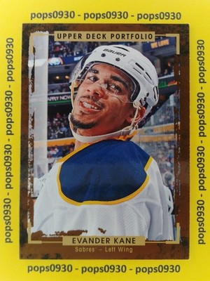 Evander Kane, Buffalo Sabres, 2016, Upper Deck Portfolio, #149