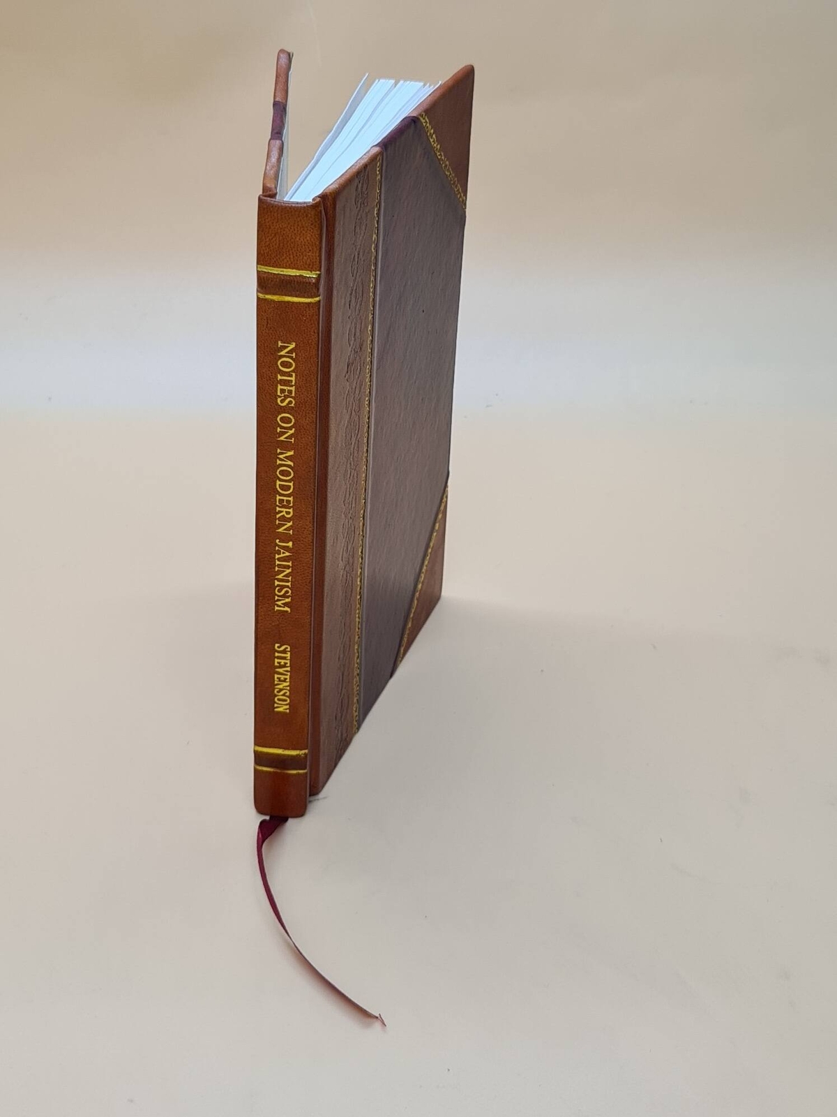 Modern Jainism Notes on Svētāmbara Tradition Leather Bound