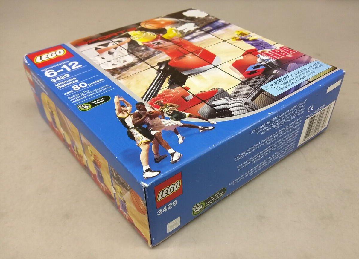 LEGO Sports NBA 3429 Ultimate Defense NEW! RARE! Basketball Motor 