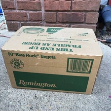 Remington 90 STS Orange Dome Clay Trap/Skeet Shooting Targets Made In The U.S.A.