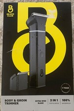 Beard Club Body & Groin Trimmer Brand New SEALED