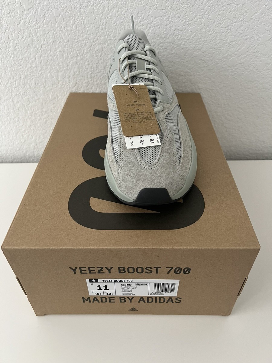 Size 11 adidas Yeezy Boost 700 V1 Salt 193093409321|