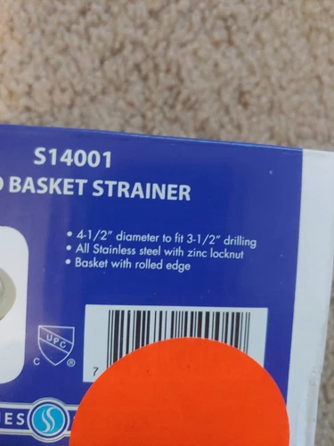 Duo Basket Strainer - Jones Stephens - S14001 - Stainless Steel - Picture 2 of 2