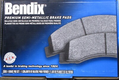 NEW BENDIX PREMIUM SEMI-MET REAR BRAKE PADS MKD666 / D666 FITS SEE CHART