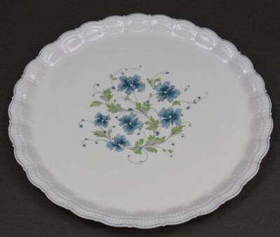 Giraud Limoges Tortenplatte Corail Blumen 1. Wahl
