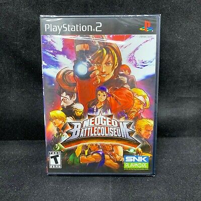 NeoGeo Battle Coliseum Sony Playstation 2 Game