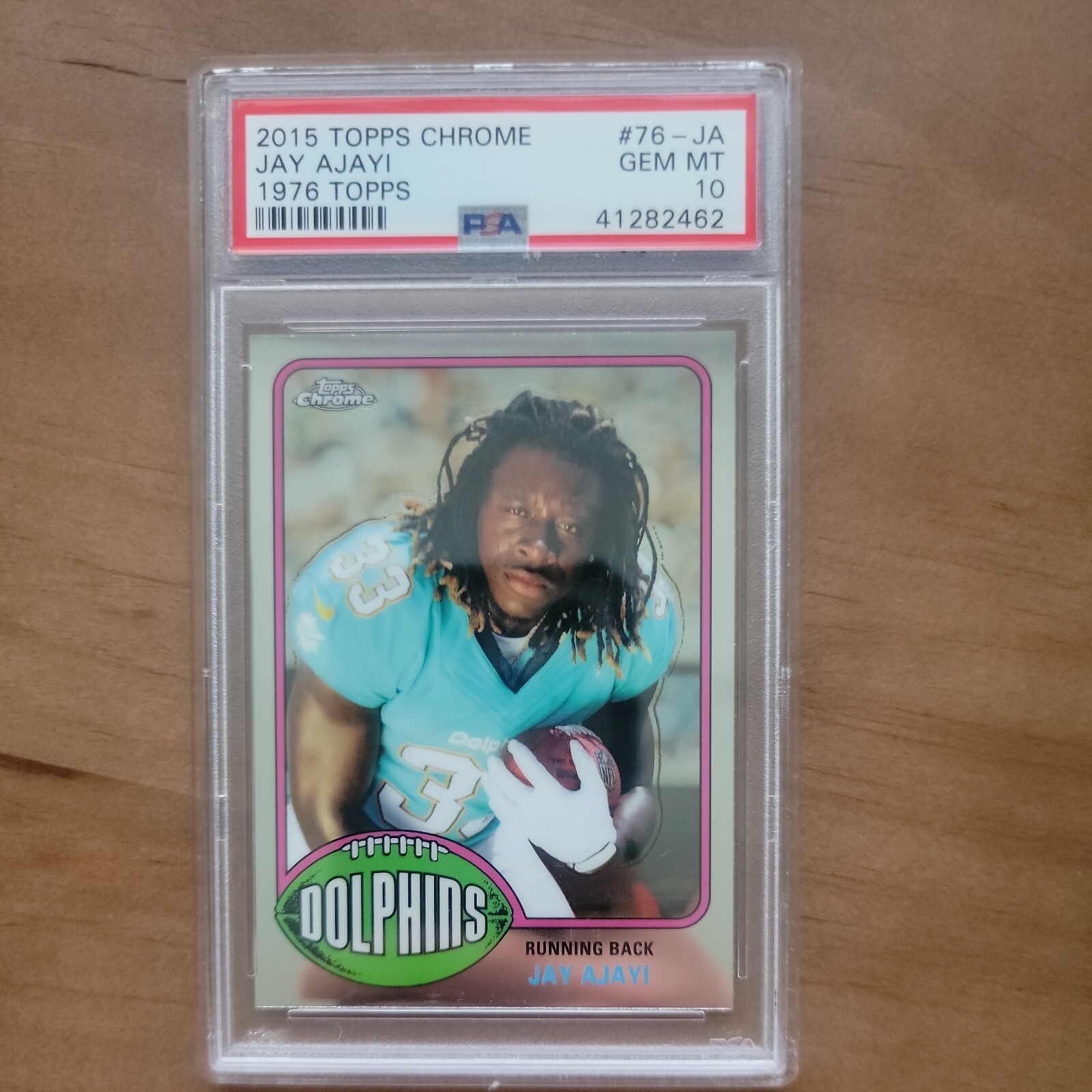 Jay Ajayi Topps Chrome 1976 Topps #76JA Base