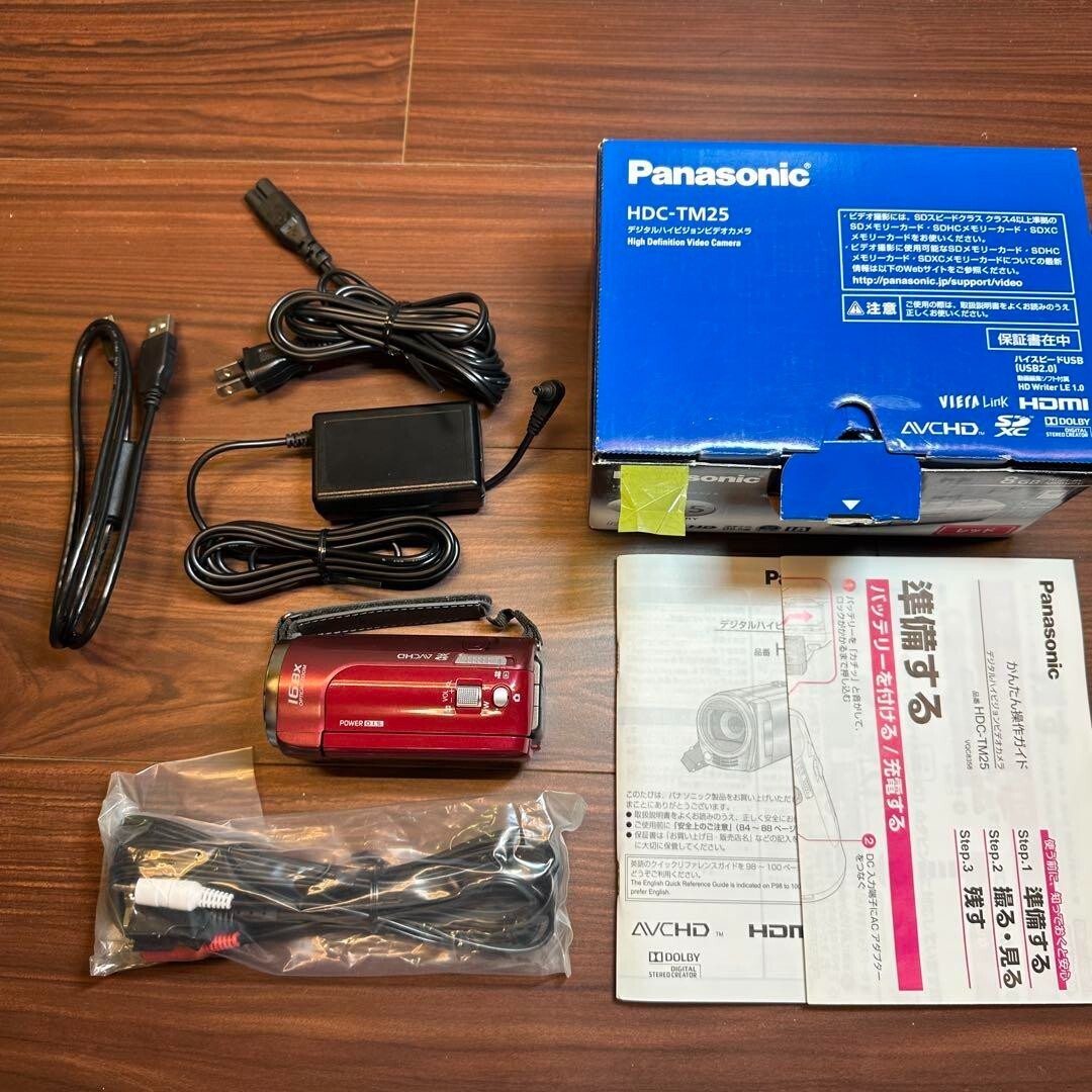 Panasonic HDC-TM25-S Video Camera 2456 From Japan | eBay