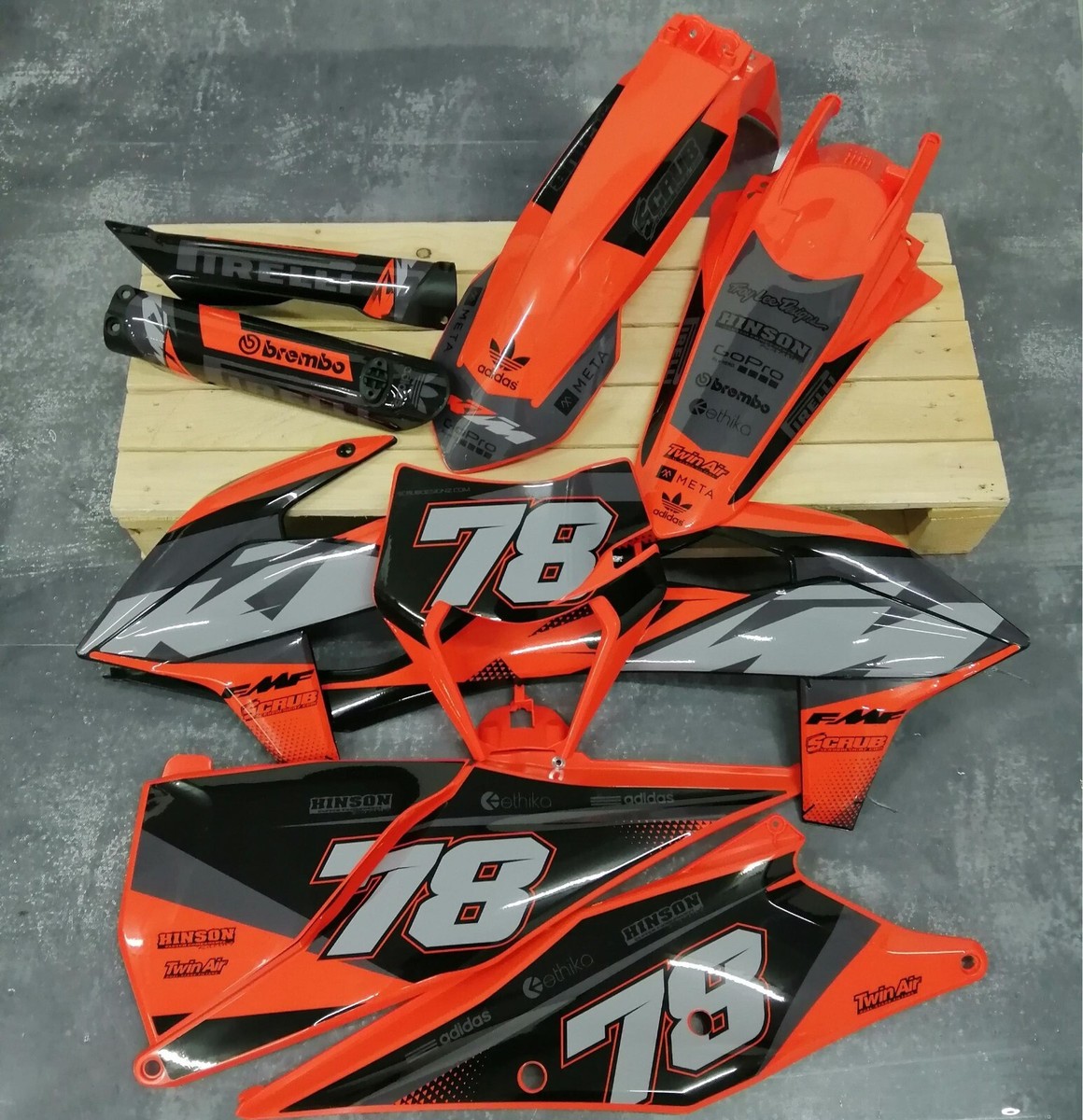 Plastics + Graphics KTM 2020 2021 2022 2023 XC-W XCF-W EXC EXC-F