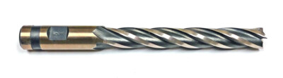 13.80mm (.5433'') 4 Flute Cobalt Flat Bottom NCC Plunge Cut End Mill  MF420011963