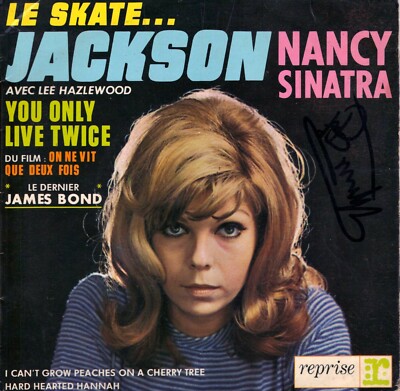 7'' Nancy Sinatra   EP: Jackson / You Only Live Twice +2 / French 1967