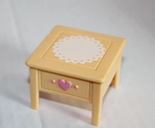 Fisher-Price Loving Family Dollhouse Yellow End Table Living Room Furniture
