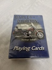 Brand New/Still Sealed Harley Davidson Heritage Softail Playing Cards