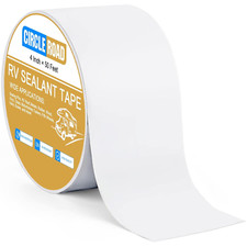 RV Roof Tape White, 4 Inch X 50 Feet RV Repair Sealant Tape, Uv-Resistant, Weath