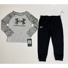 Under Armour UA Baby Boys Half-Tone Reaper Tee Shirt  Pants Set Outfit 12M 24M