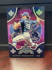 2019 Panini Chronicles Crusade Purple Mojo /75 Chris Paddack #7 RC Padres 3903