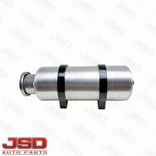 Vertical Fuel Tank 0.48 Gallon 4x10 Gas Tank Cell 1/4 NPT Top Fill Aluminum Spun