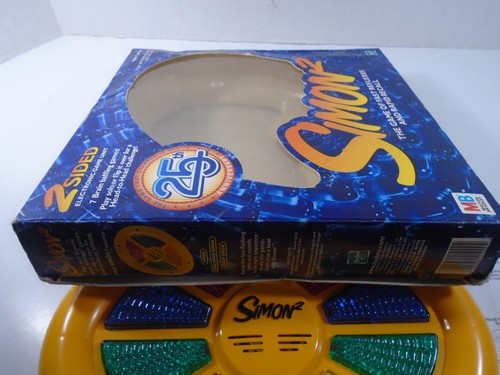 2000 MILTON BRADLEY--ELECTRONIC SIMON 2 SIDED GAME W/BOX (LOOK) - Picture 7 of 8