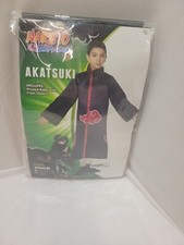 Spirit Halloween Naruto Shippuden Akatsuki Costume Child Size L 12-16