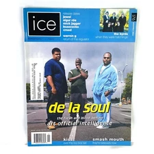 ICE Magazine Tomorrows Music News Today 176 November 2001 De La Soul Vintage 00s