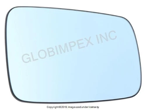 For BMW (2000-2008) Door Mirror Glass - Heated LEFT (Dr. Side) GENUINE
