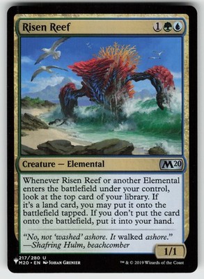 Risen Reef U The List Reprints 217 MTG