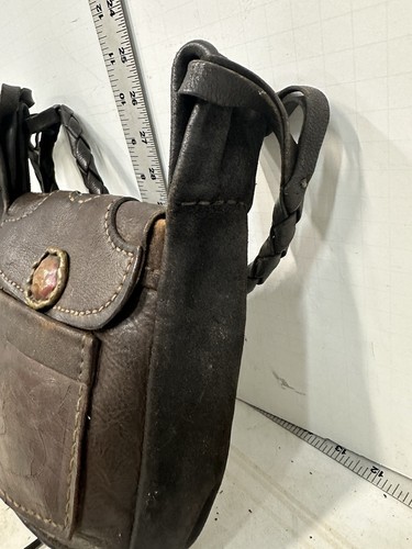 Pelle di design vintage lavorata a mano #D7 - Foto 4 di 9