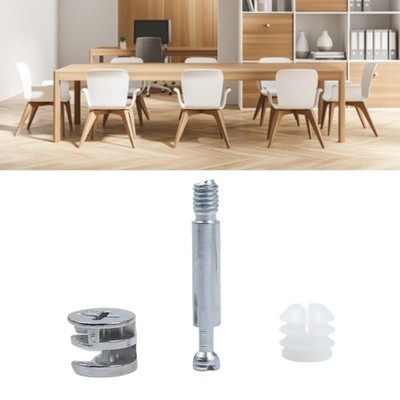 20Pcs Furniture Connector Cabinet Desk Link Fixer for Woodworking Projects