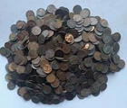 Mixed Lot of 1,000 Cull P, D, & S, Lincoln Wheat & Indian Cents/Pennies: